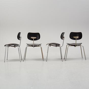 Egon Eiermann, six 'SE 68' chairs, Wilde & Spieth.