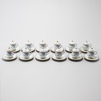 13 creme cups by Rörstrand, second half of the 20th century.