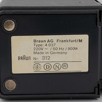 Reinhold Weiss & Hartwig Kahlcke, three  toasters, Braun.