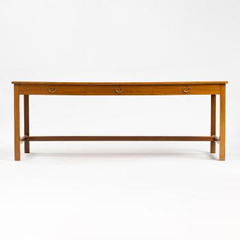Josef Frank, a mahogany desk model "B 1160", Firma Svenskt Tenn, 1940s-50s.