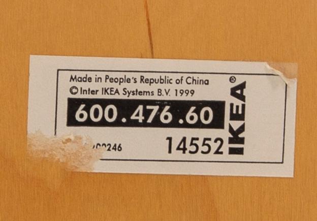 Carina Bengs, a pair swivel chairs for IKEA later part of the 20th century.