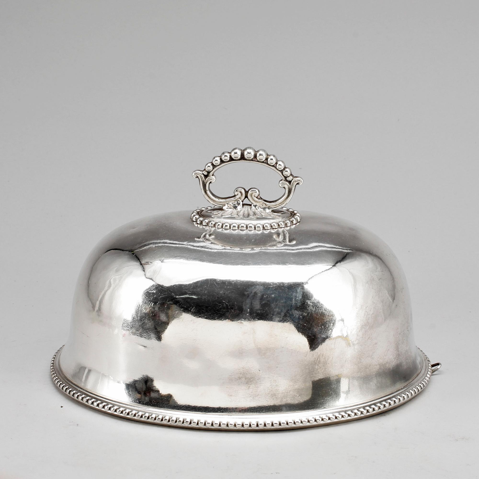 STEKHUV, nysilver, 1800/1900-tal.