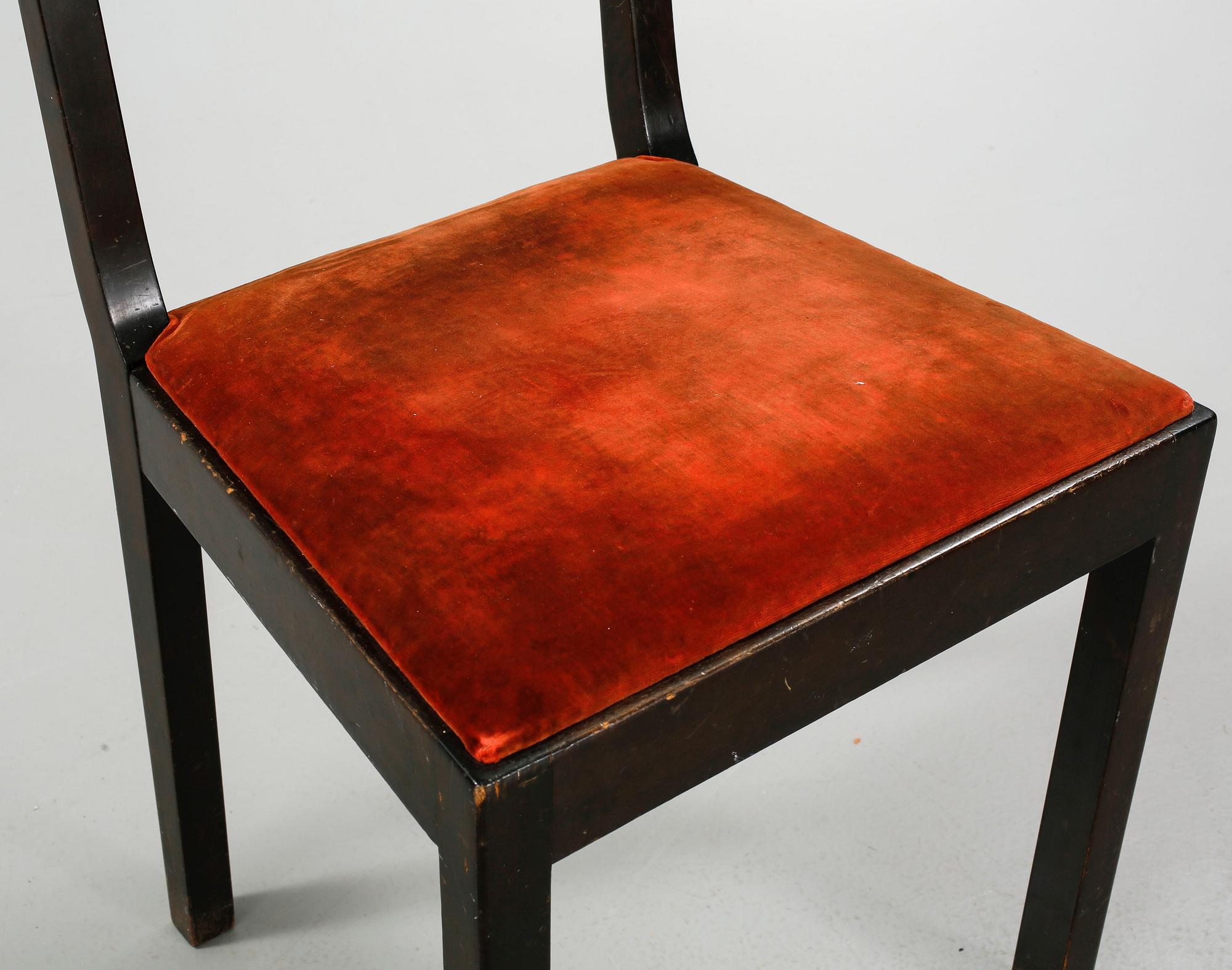 STOLAR, ett par, "Svea", Nordiska Kompaniet, 1930-tal.