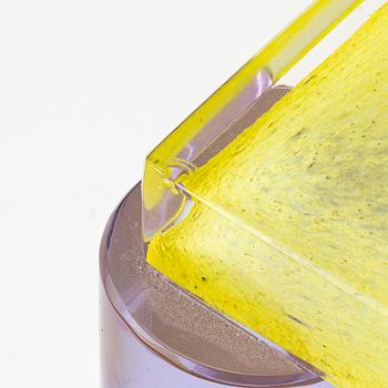 Peter Shire, a 'Vesuvio' glass sculpture/bowl, numbered 1/4, Italy, 1998.