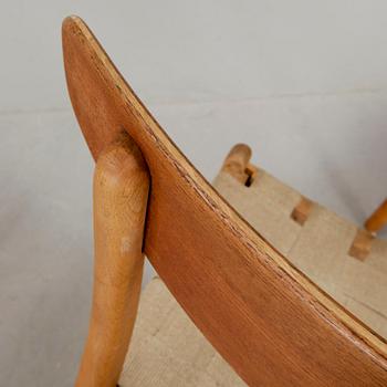 STOLAR, 3 st, Hans J Wegner, "Spisestolen", CH-23, Carl Hansen & Son, Danmark.