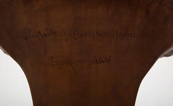 SVEN ANDERSSON, skulptur, brons, signerad.