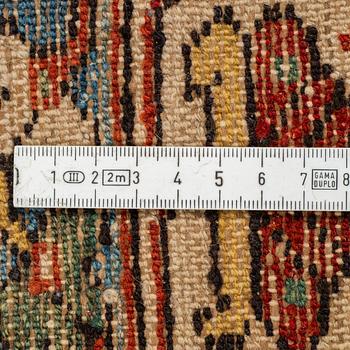 A semi-antique Mazlagan rug, ca 196 x 139 cm.