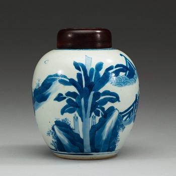 KRUKA, porslin. Qing dynastin, Kangxi (1662-1722).