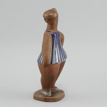 FIGURIN, stengods, Lisa Larson, Gustavsberg, 1900-talets andra hälft.