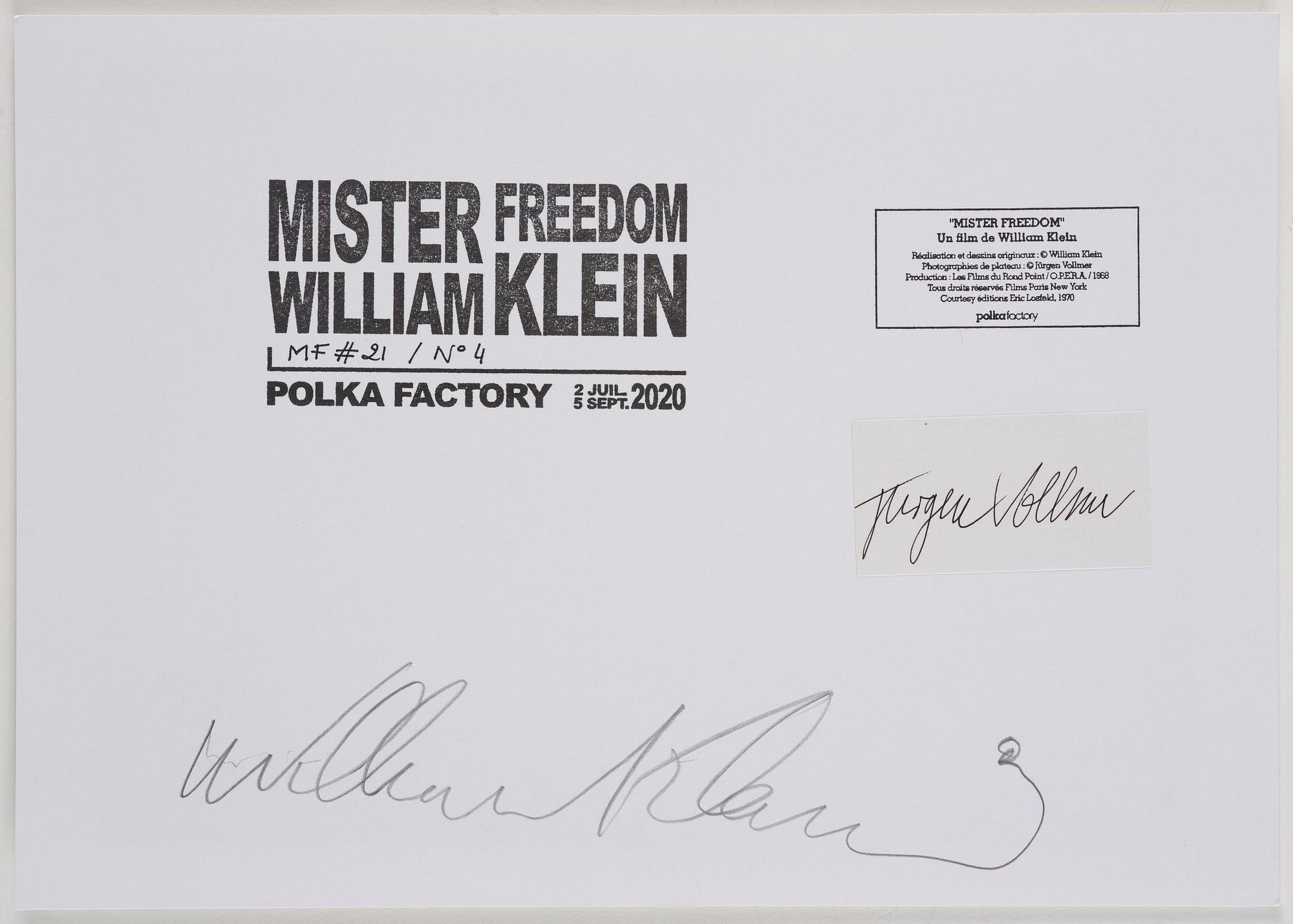 William Klein, ”Mister Freedom koffert - full set edition”, 2020.