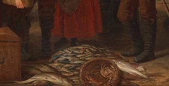 Gustaf Brusewitz, The Fish Market.