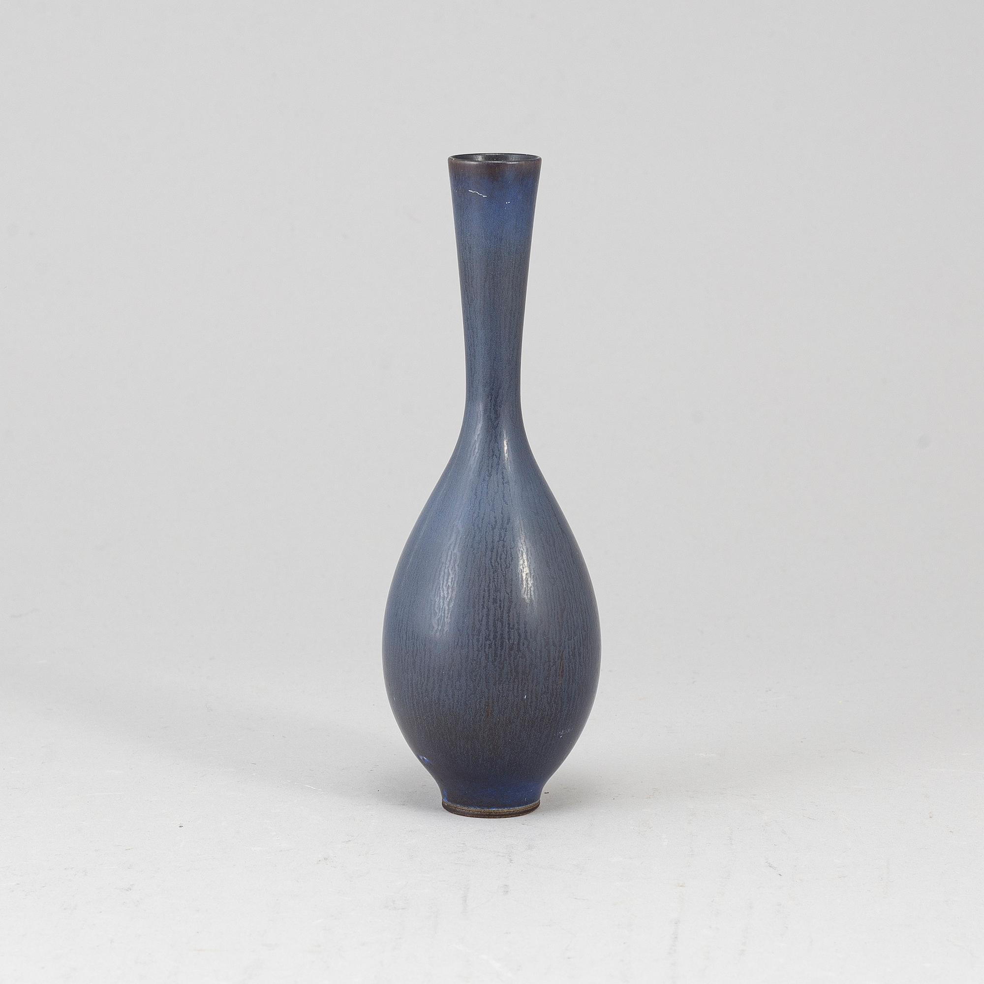 BERNDT FRIBERG, a stoneware vase from Gustavsberg Studio, signed.