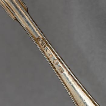PARTI SILVER, 44 delar, bland annat MGAB, Lidköping, 1959-1967. Total vikt 1152 g.