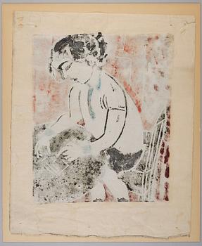 Sigrid Hjertén, Iván playing.