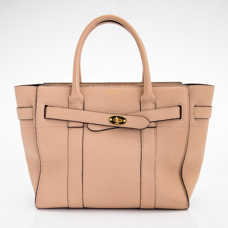 Mulberry, A 'Small zipped Bayswater' leather bag,.