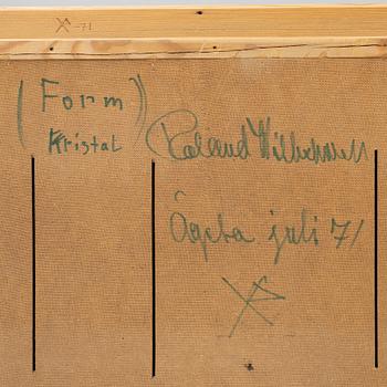 Roland Wilhelmsson, Hall furniture, 2 pieces, signed.