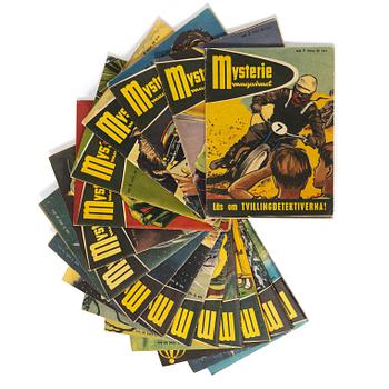 Comic books, 16, “Mysteriemagasinet”, 1954–1955.