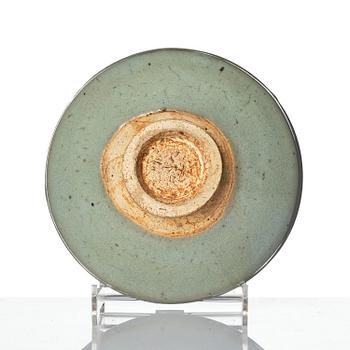 A pale green jun glazed bowl, Jin/Yuan dynasty.