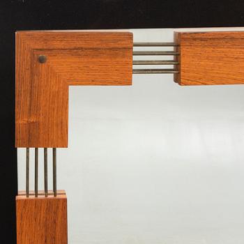 A Swedish Gt jacaranda mirror 1960/70s.