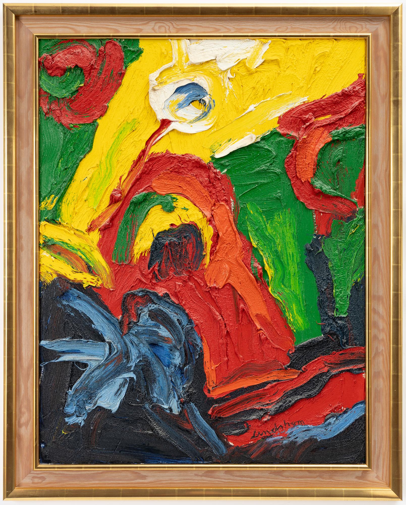 Bengt Lindström, Röd och gul figur.