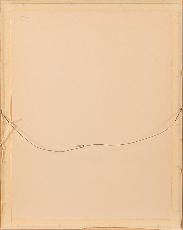 JAAKKO SOMERSALO, woodcut, signed and dated 3/15.