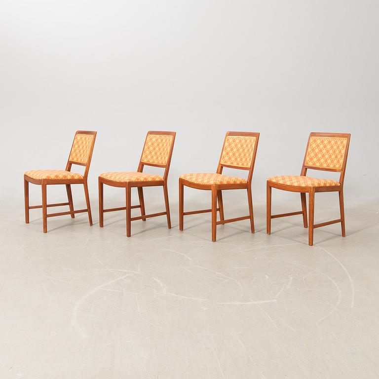 Bertil Fridhagen, dining group, "Diamant", 5 dlr, Bodafors, 1960s.