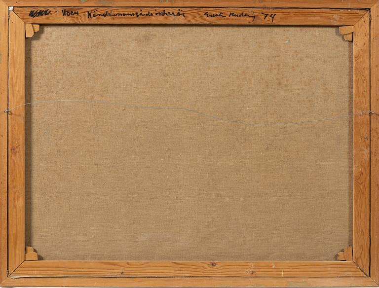 Gustav Rudberg, “Hven, Nämndemansgårdens interiör".