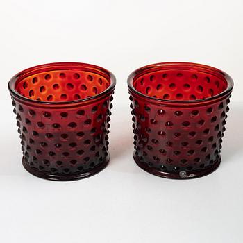 Josef Frank, A pair of 'Hortus' planters, Reijmyre for Firma Svenskt Tenn.
