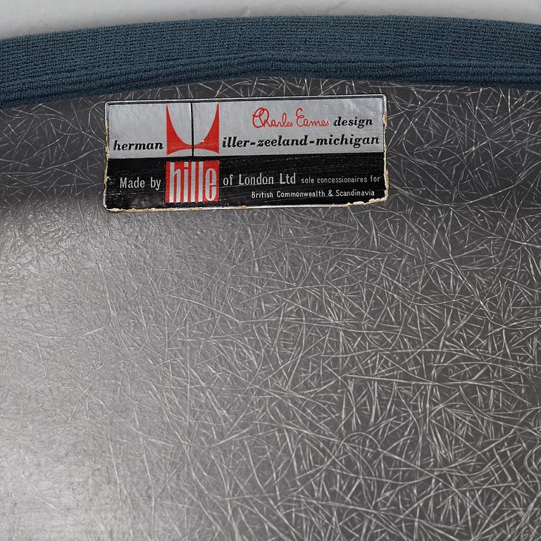 Charles & Ray Eames, stolar, 6 st. "DDS-I",  licenstillverkad av Hille of London Ltd, England, 1960/70-tal.