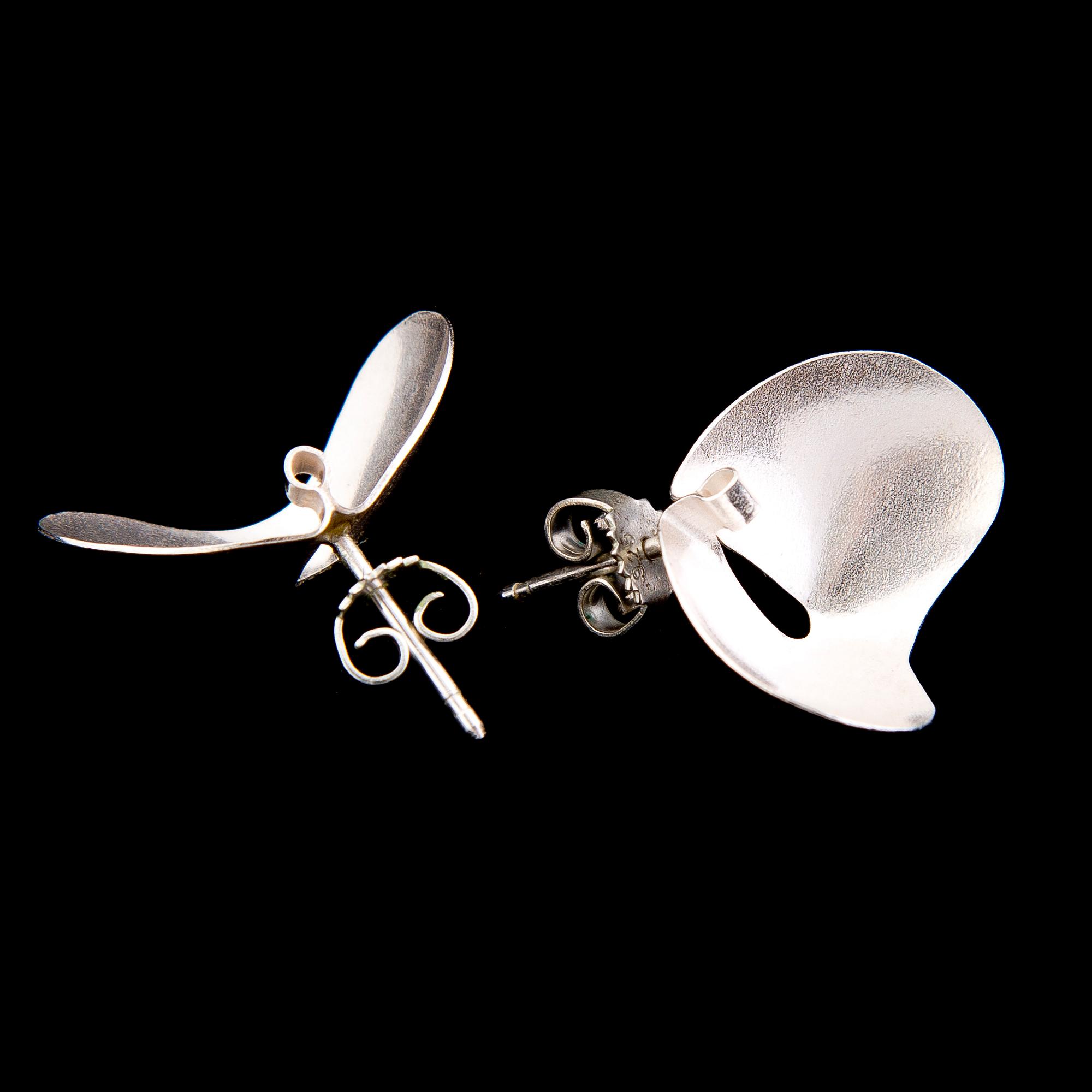 INNI PÄRNÄNEN, ARMBAND och ÖRHÄNGEN, silver, 2000.