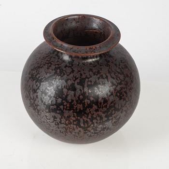 Sven Wejsfelt, a unique stoneware vase, Gustavsbergs Studio, Sweden, 1988.