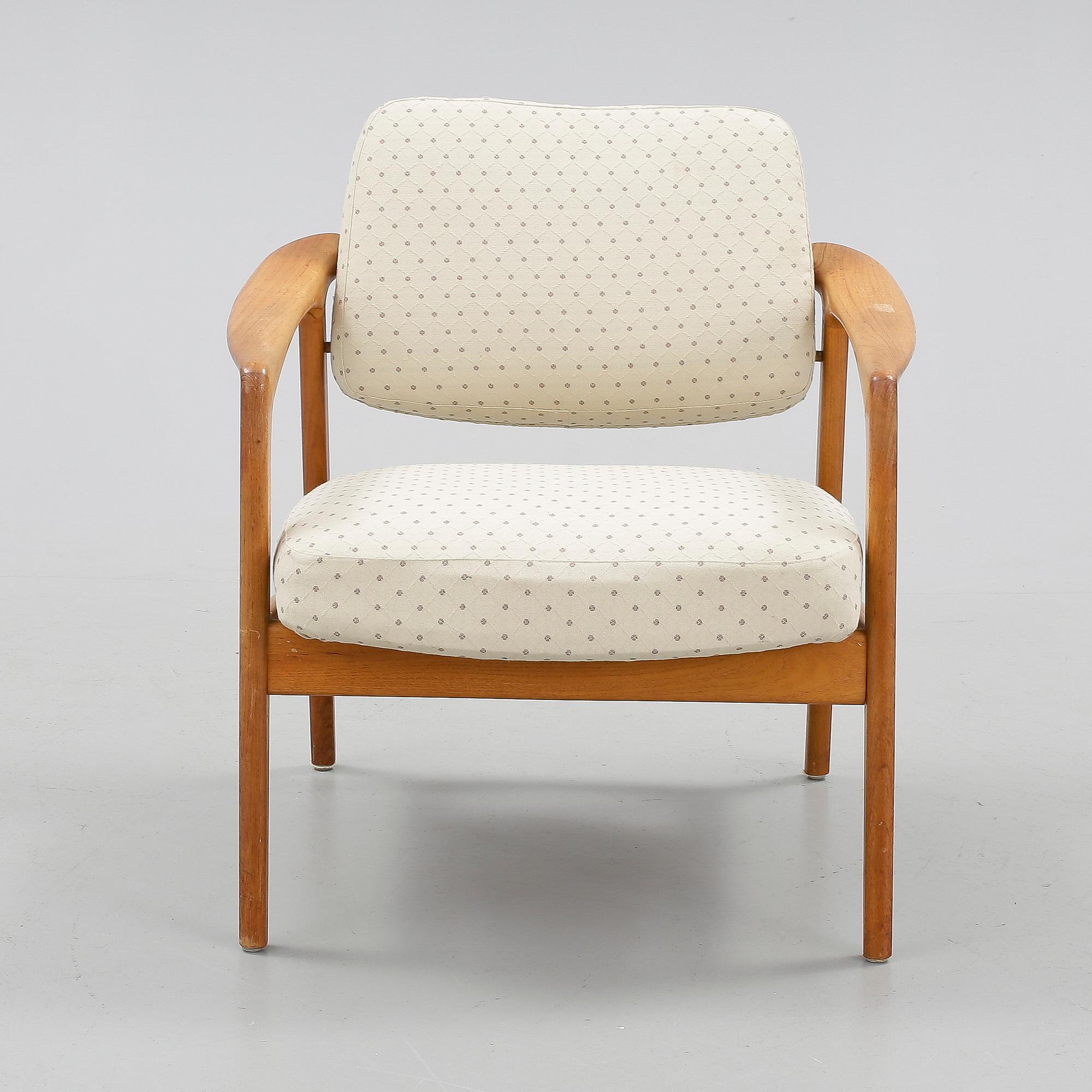 FÅTÖLJ, Folke Olsson, Dux, 1950/60-tal.