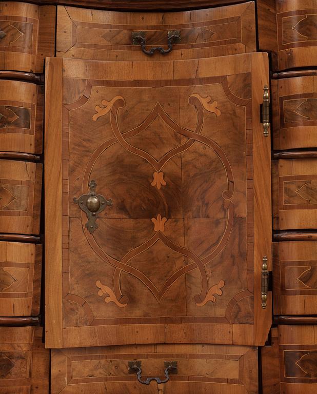 SKÅP, senbarock, Tyskland, 1700-tal.