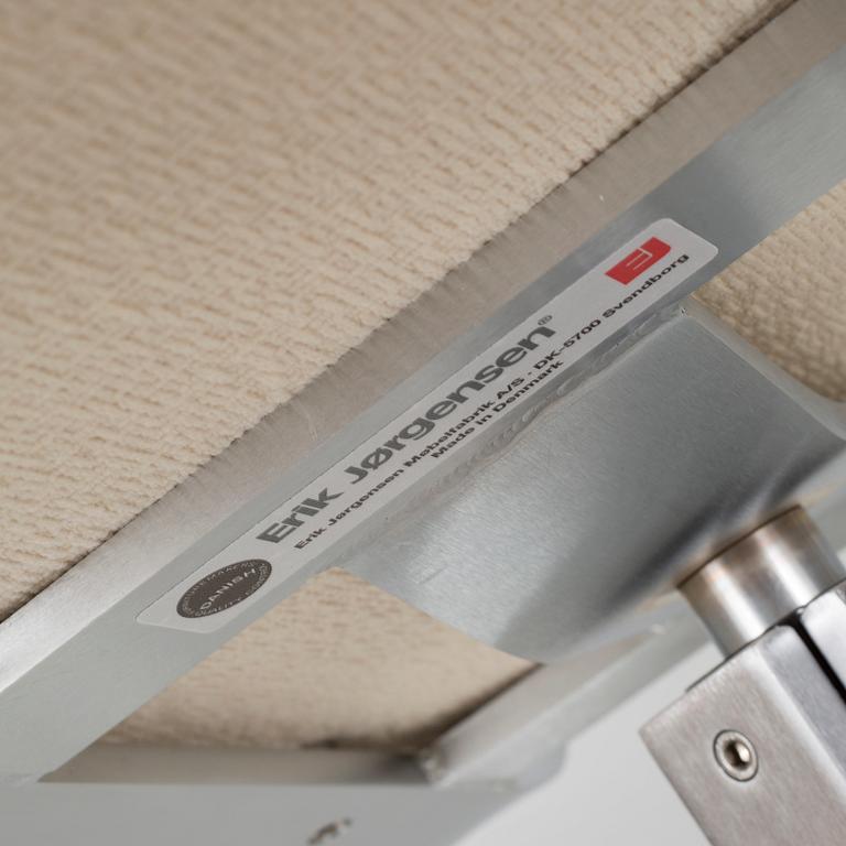 A lounge chair by Poul Volther for Erik Jørgensen in Denmark, model "Corona", around the year 2000.