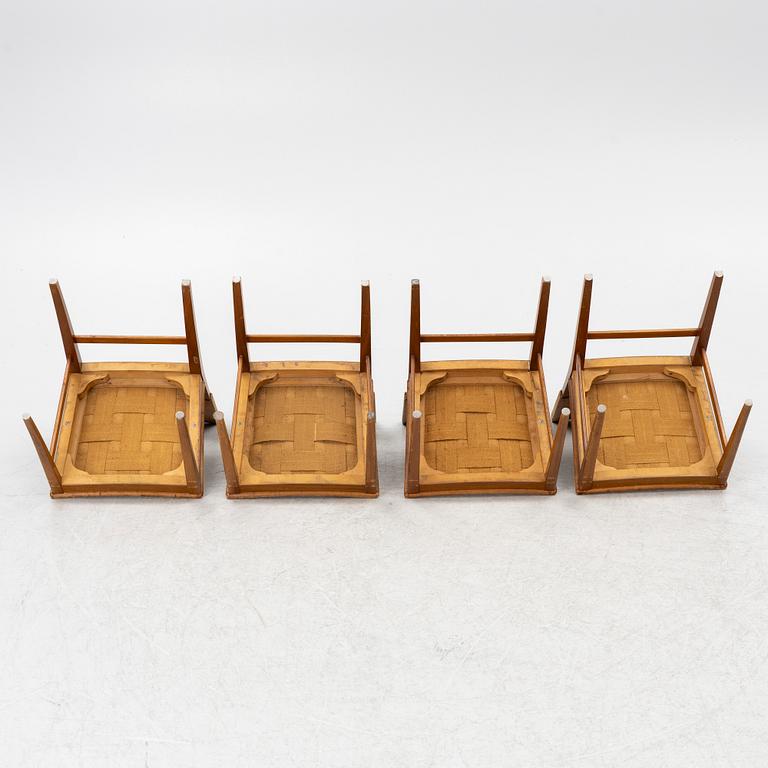 Chairs, 4 pcs, mid-20th century.
