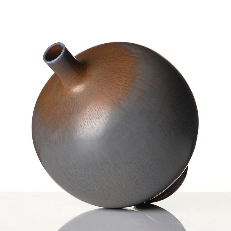 Berndt Friberg, vase, stoneware, Gustavsberg Studio 1965.