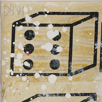 Donald Baechler, Untitled (Flower).