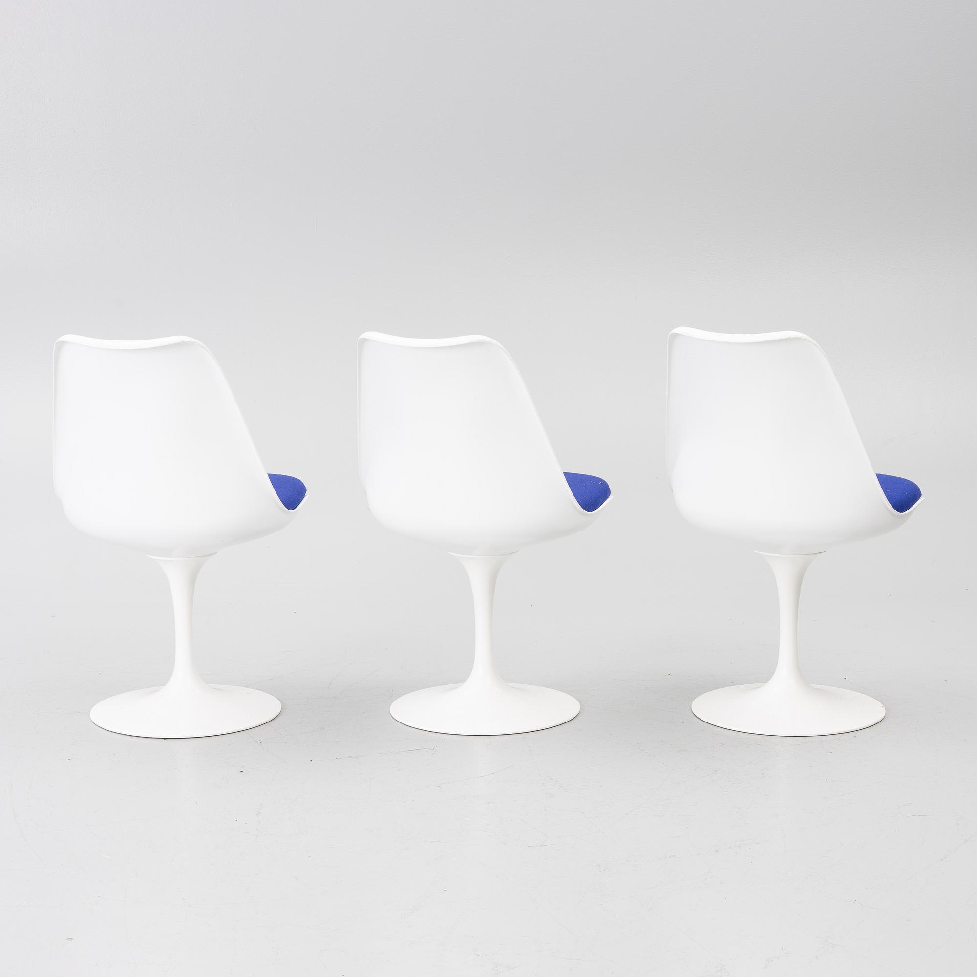 Eero Saarinen, Chairs, “Tulip”, 3, Knoll International.