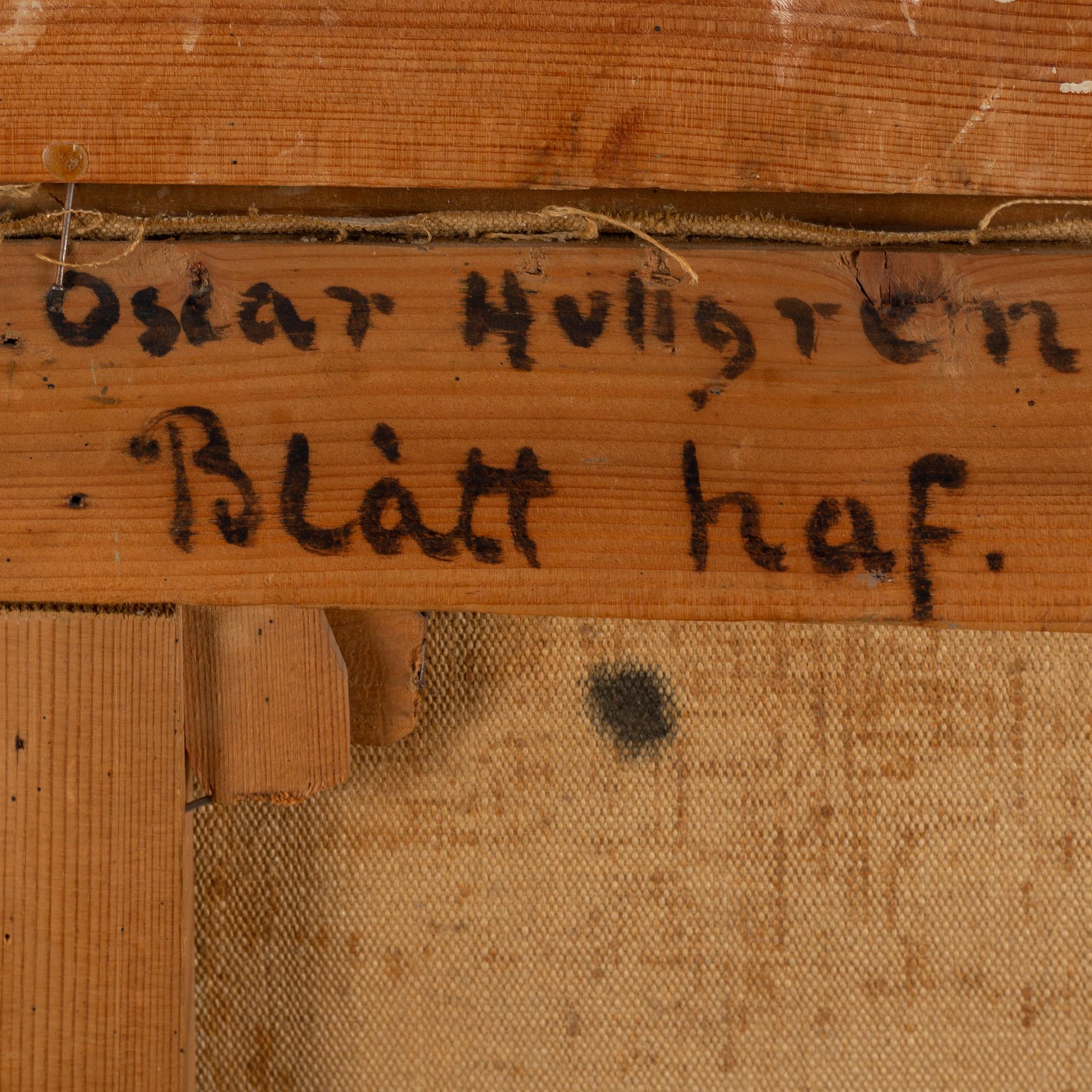 OSCAR HULLGREN, signed and dated 1912.