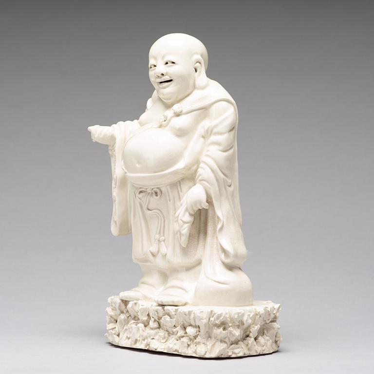 FIGURIN, blanc de chine. Qingdynastin.
