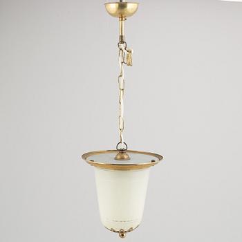 A Swedish Modern ceiling lamp, 1940's.