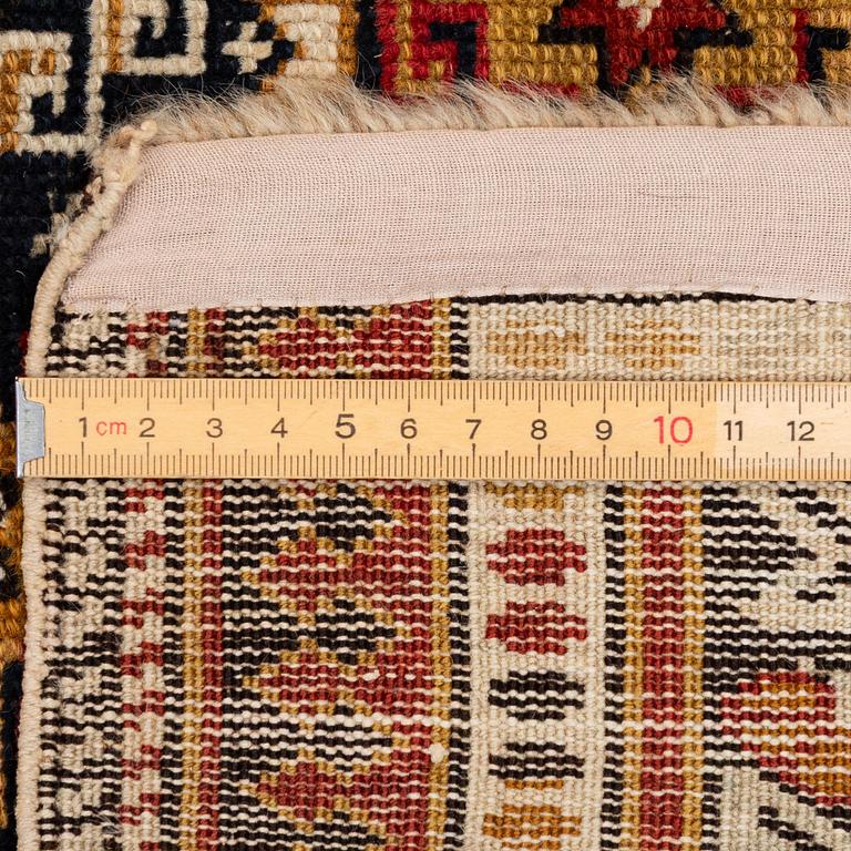 An antique Chichi rug, Northeast Caucasus, c. 178 x 119 cm.