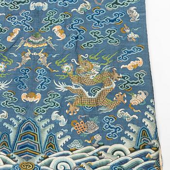 Rock, siden. Qingdynastin, 1800-tal.