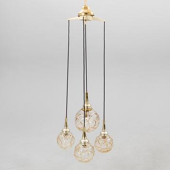 Ceiling lamp from the second half of the 20th century.