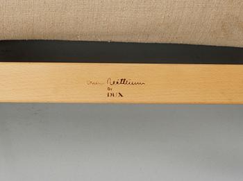 FÅTÖLJ SAMT FOTPALL. Bruno Mathsson DUX.