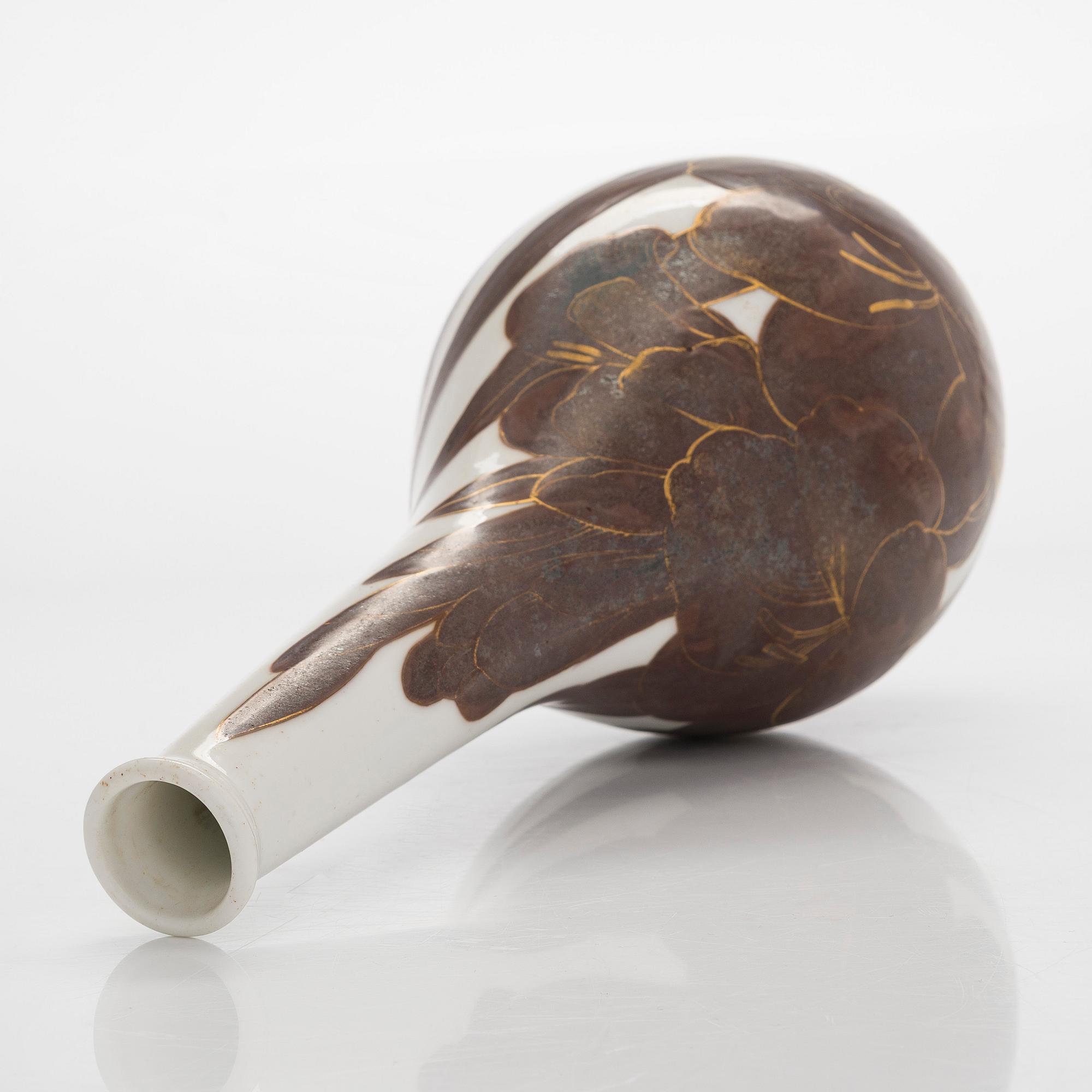 Thure Öberg, maljakko, posliinia, signeerattu T.Ö. ARABIA.