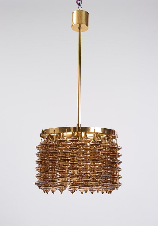 Hans-Agne Jakobsson, an "Estrella" ceiling lamp, model T580/H, Markaryd, Sweden 1960-70s.