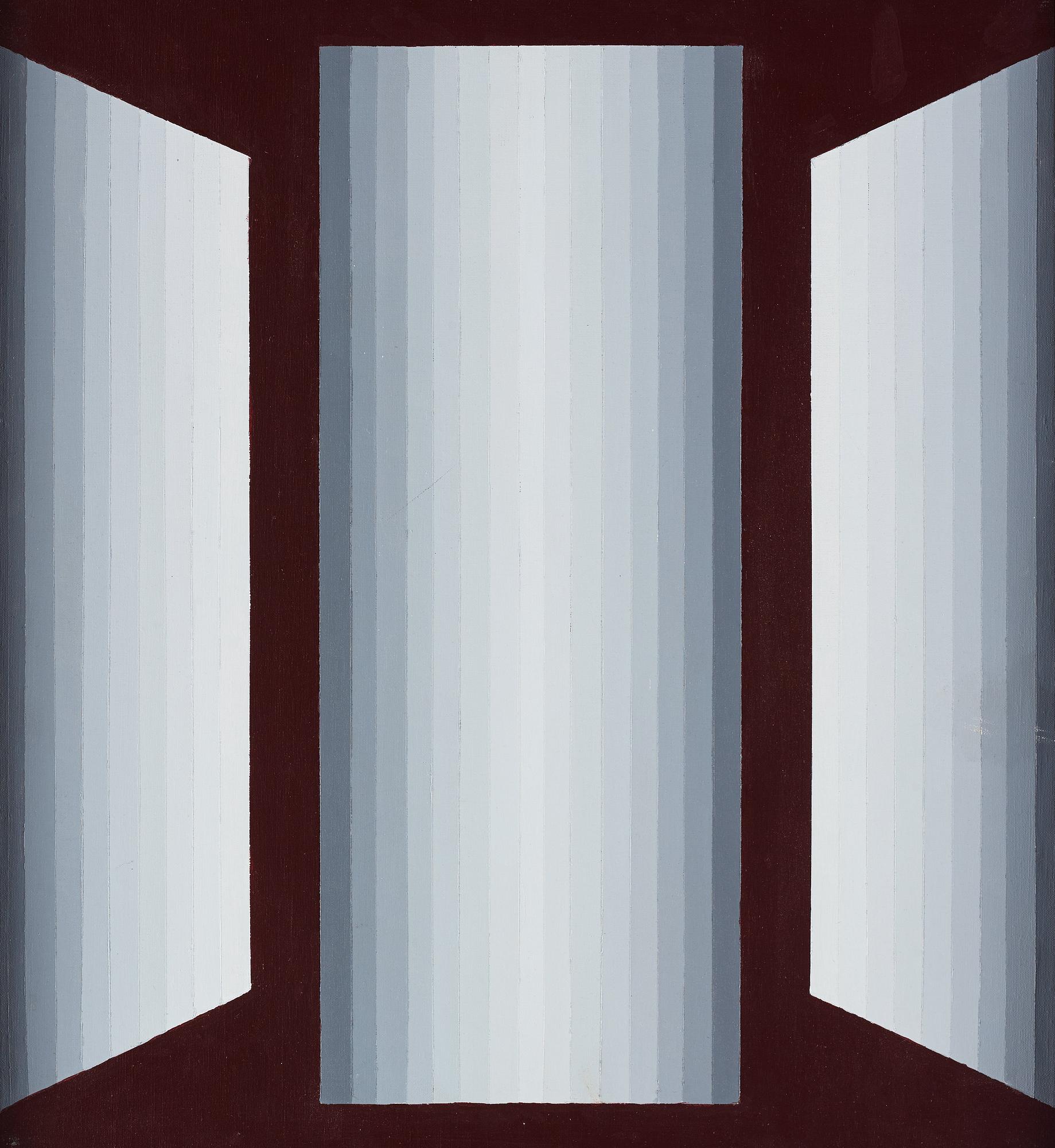 INGER EKDAHL, akryl på duk, signerad a tergo.