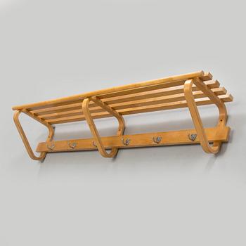 Alvar Aalto, a mid-20th-Century coat rack for O.Y. Huonekalu- ja Rakennustyötehdas A.B. Finland.