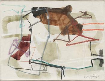 519. Eugene de Kermadec, Abstrakt komposition.